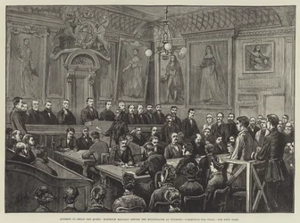 Attempt to Shoot the Queen, Roderick Maclean before the Magistrate at Windsor, Committed for Trial