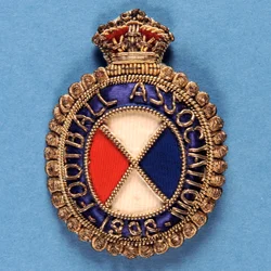 Badge from the Football Association, 1898