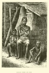Bakalais women and child