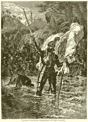 Balboa Claiming Possession of the Pacific