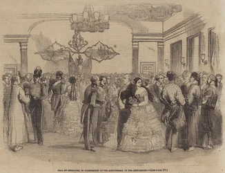 Ball at Singapore, in Celebration of the Anniversary of the Settlement