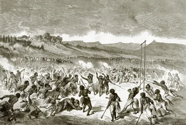 Ball Playing Among the Choctaw Indians