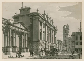 Bank of England, West Wing added by Sir Robert Taylor, 1783