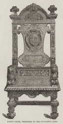 Bardic Chair, presented to the Successful Bard