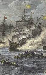 Battle of La Hogue, 1692