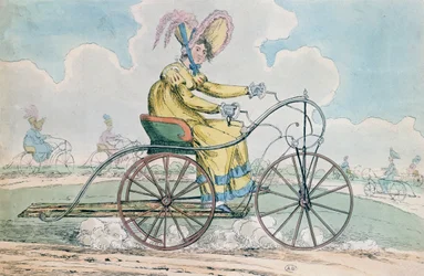 Bicycle with Three Wheels, the Ladies