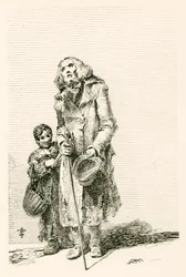 Blind Beggar Attended by a Boy