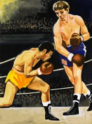 Boxing: Alan Rudkin vs. Musahiko Harada in 1965