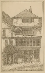 Bricklayers Hall, Leadenhall, now the Jews Synagogue, 1797