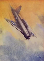 British Blackburn Skua dive bomber of the Fleet Air Arm