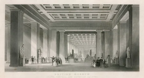 British Museum, Grand Central and Egyptian Saloons