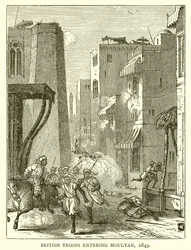 British Troops entering Moultan, 1849
