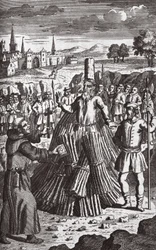 Burning Martyrs, Illustration from 