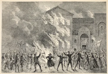 Burning of Newgate