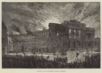 Burning of the Aberdeen Public Markets