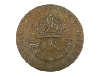 Button, Bombay Volunteer Rifles, 1901-1947
