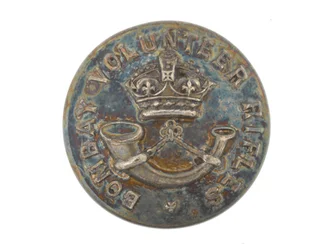 Button, Bombay Volunteer Rifles, pre-1901