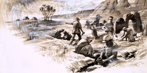 Byron Khun de Prorok Excavated the Burial Site of the Tomb of Tin Hinan