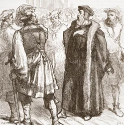 Calvin before his enemies in the Council