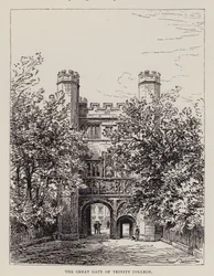 Cambridge: The Great Gate of Trinity College