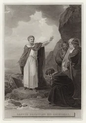 Canute Reproving His Courtiers