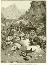 Capture of English Tourists by Greek Brigands