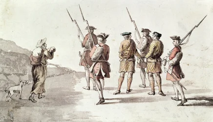 Capture of the Rebel, Simon Fraser, Lord Lovat