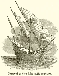 Caravel of the Fifteenth Century