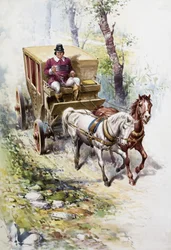 Carriage Drawn by Horses