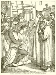 Celtic Manners--Marriage of Eva and Strongbow