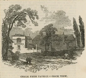 Chalk Farm Tavern, London, Back View