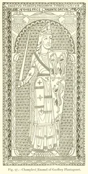 Champlevé Enamel of Geoffrey Plantagenet