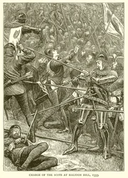 Charge of the Scots at Halidon Hill, 1333