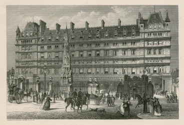 Charing Cross Railway Station, London