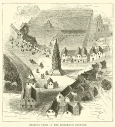 Charing Cross in the Sixteenth Century (engraving)