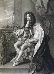 Charles II (1630-85), engraved by Charles Turner (1773-1857)