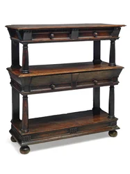 Charles II Court Cupboard, Late 17th Century