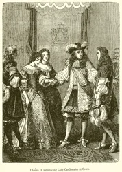 Charles II Introducing Lady Castlemaine at Court