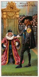 Charles I demanding the surrender of the five members