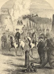 Charles XII of Sweden entering Copenhagen