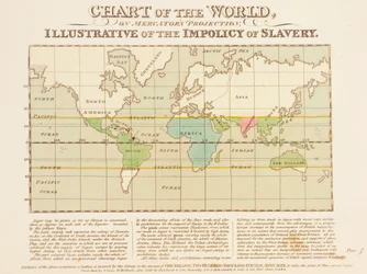 Chart of the World, on Mercator
