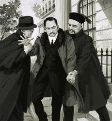 Chinese Man Being Attacked by Chinese Tong