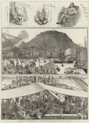 Chinese Passengers from Singapore to Hong Kong