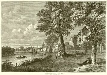 Chiswick Mall, in 1820
