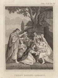 Christ Raising Lazarus