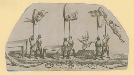 Circus acrobats