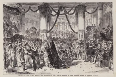 Closing scene of Act I of Karl Goldmark