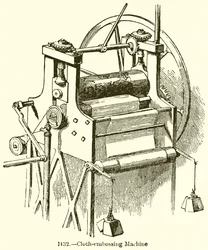Cloth-Embossing Machine