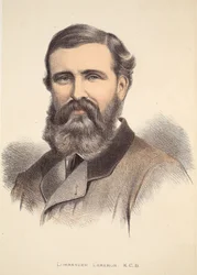 Commander Cameron, illustration from The Pictorial Edition of the Life and Discoveries of David Livingstone by J. Ewing Richie