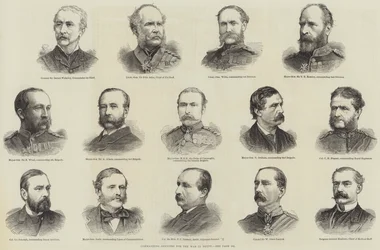Commanding Officers for the War in Egypt